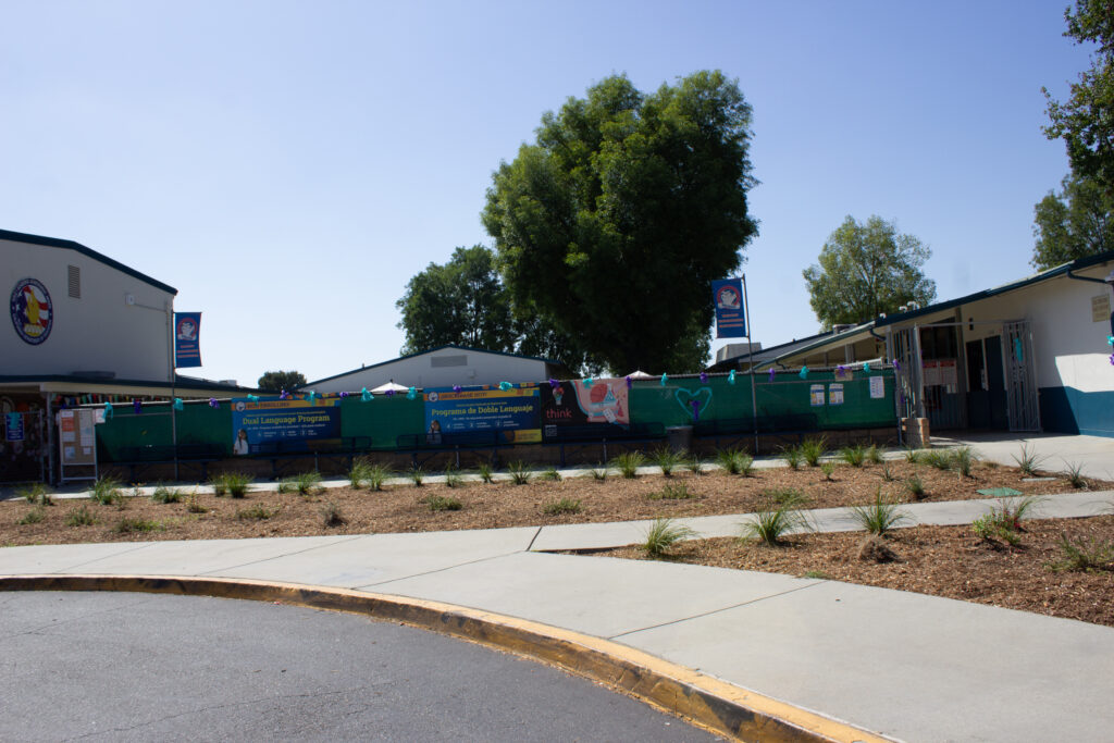 Bursch Elementary after turf transformation