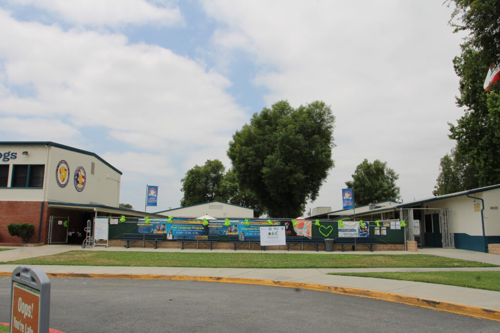 Bursch Elementary before turf transformation