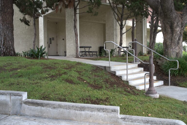 Chino City Hall before turf transformation