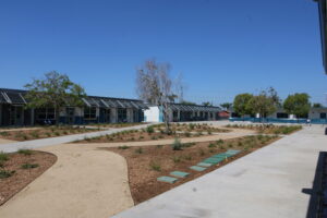 De Anza Elementary School after turf transformation