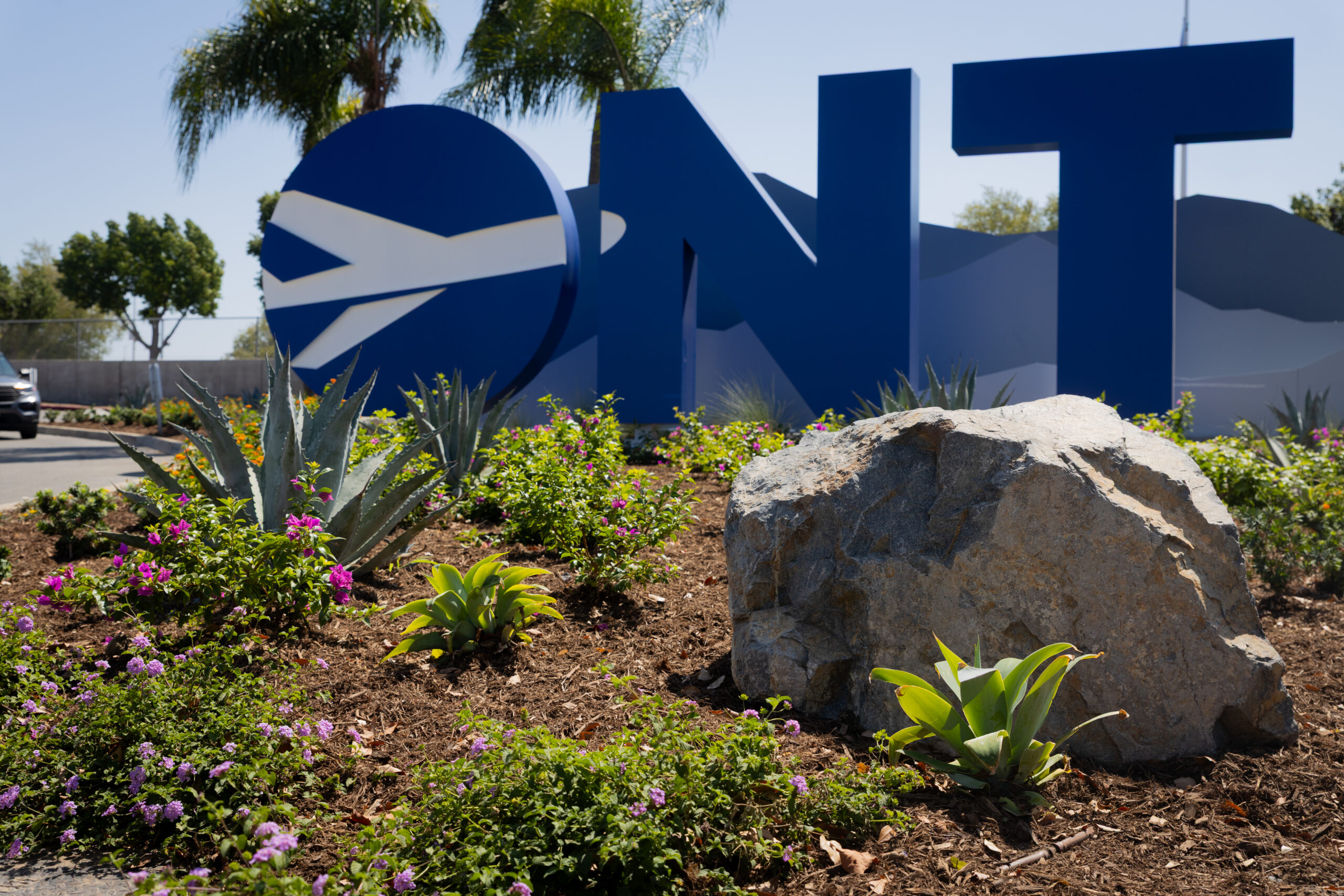 Ontario International Airport after turf transformation