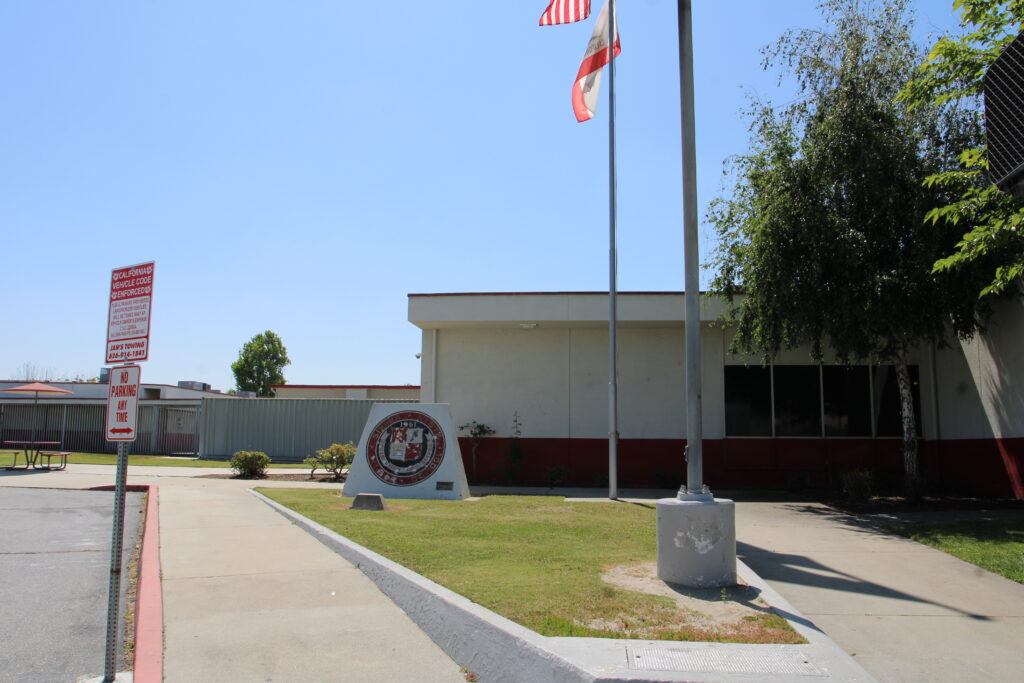 Sierra Vista High School before turf transformation