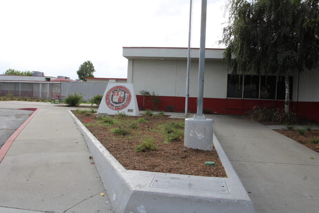 Sierra Vista High School after turf transformation