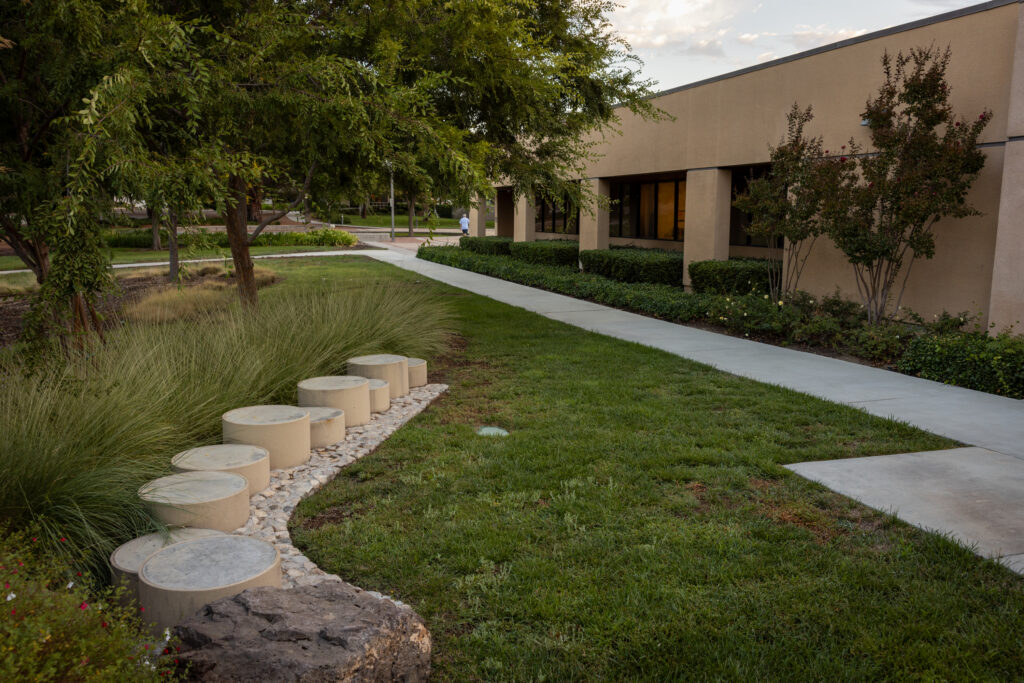 Simi Valley City Hall before turf transformation