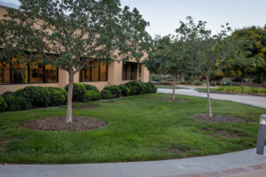 Simi Valley City Hall before turf transformation