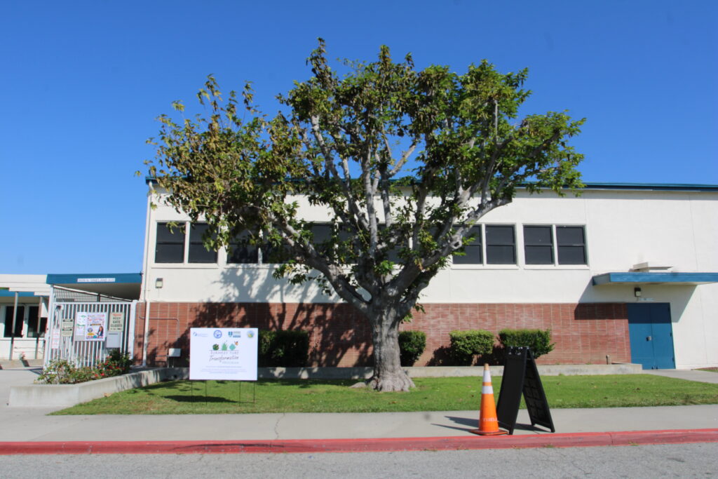 Vineland Elementary School before turf transformation